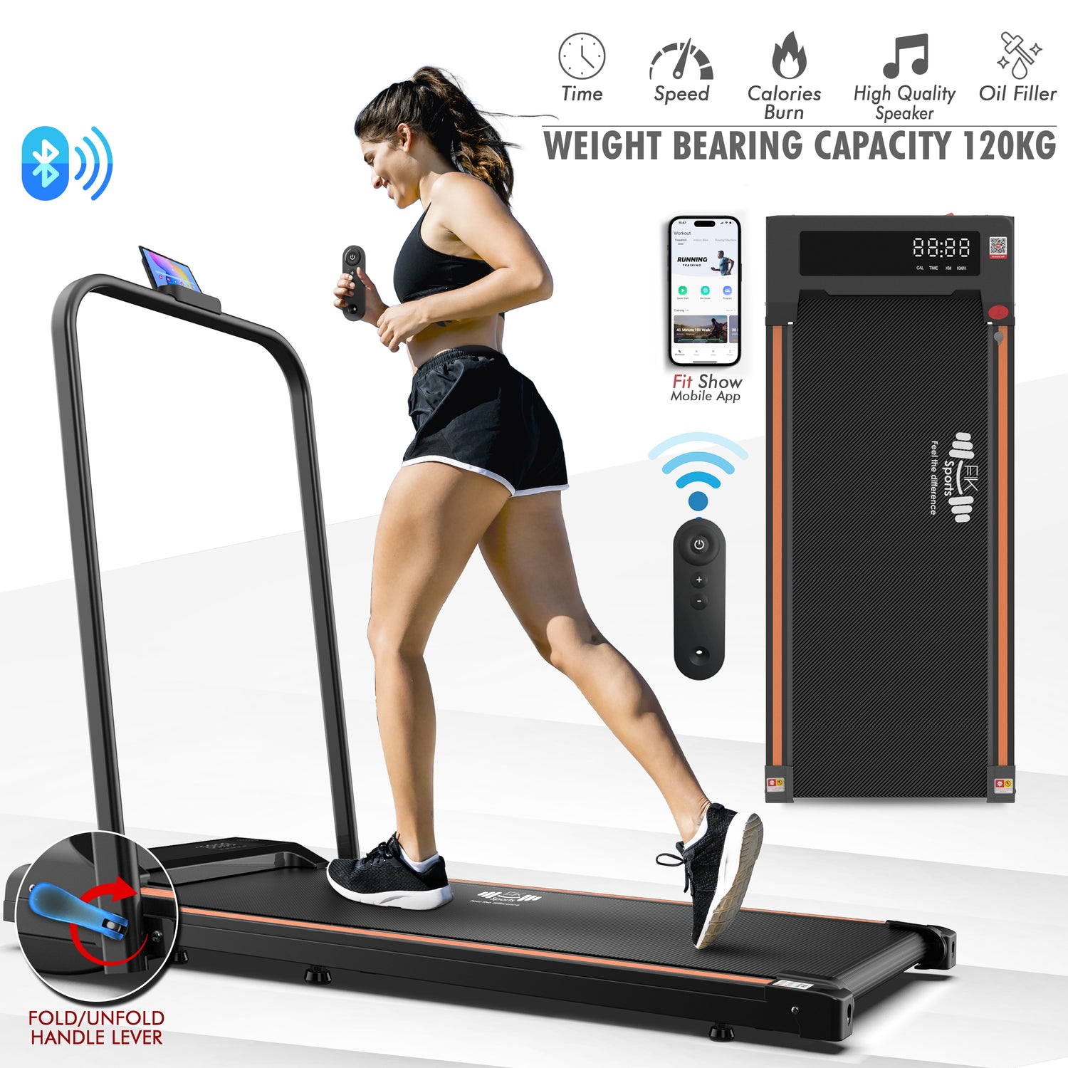 Walking Pad Treadmill for Home & Office