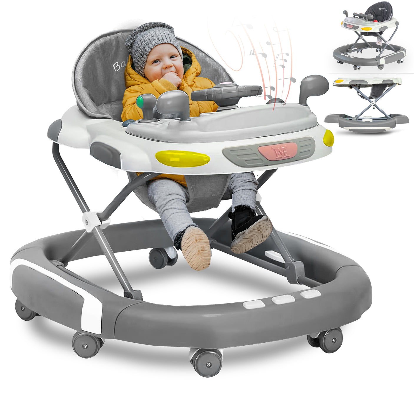 Baby Walker & Rocker First Steps Activity Ride-On UK | FK Sports