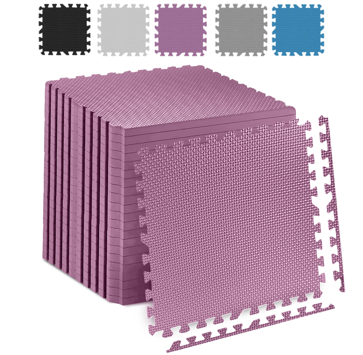 Eva Interlocking Mats Cross Pattern 12mm 60x60cm