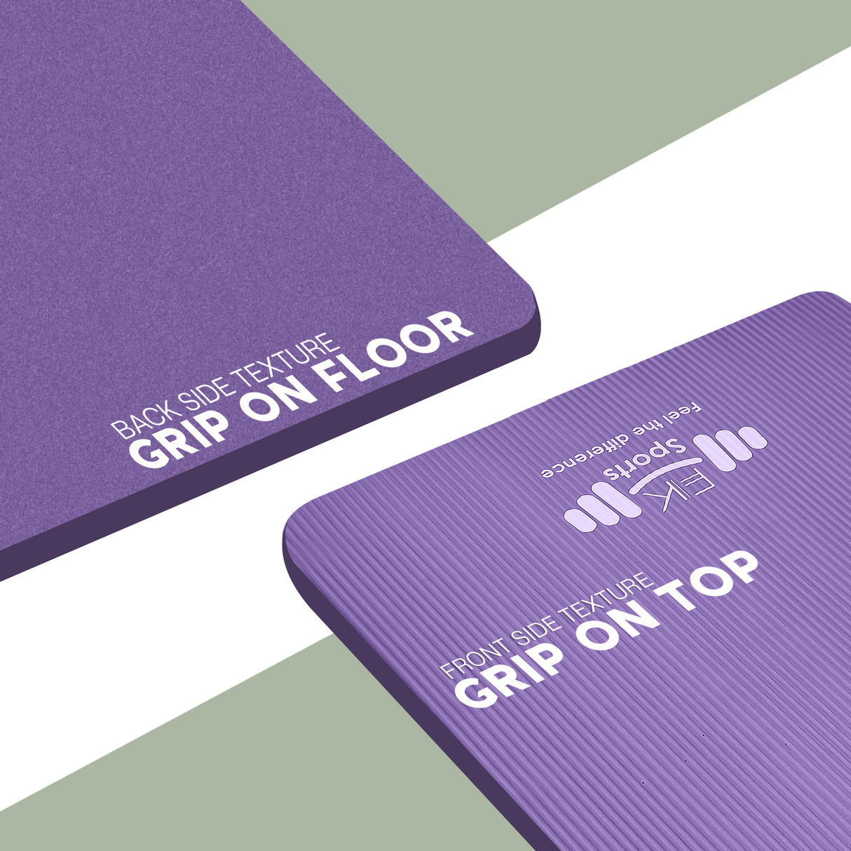 Yoga Mat 20mm Extra Thick NBR Foam, 183 x 61 cm, Non-Slip, With Carry Bag & Strap