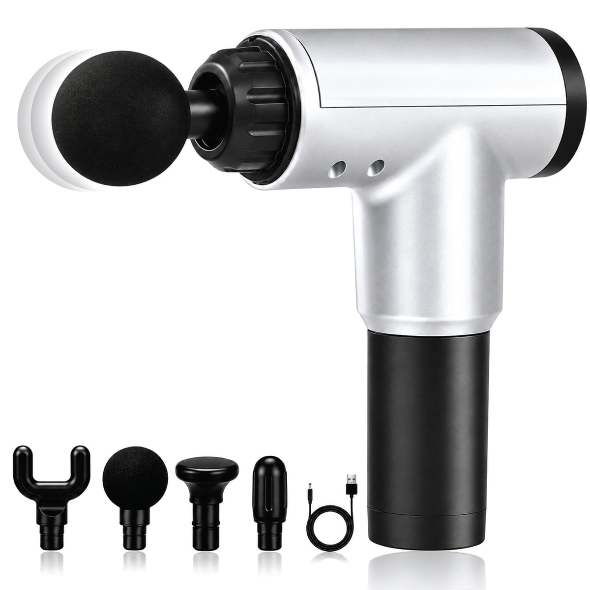 Massage Gun – 6 Speed Percussion Deep Tissue Muscle Massager | FK Sports