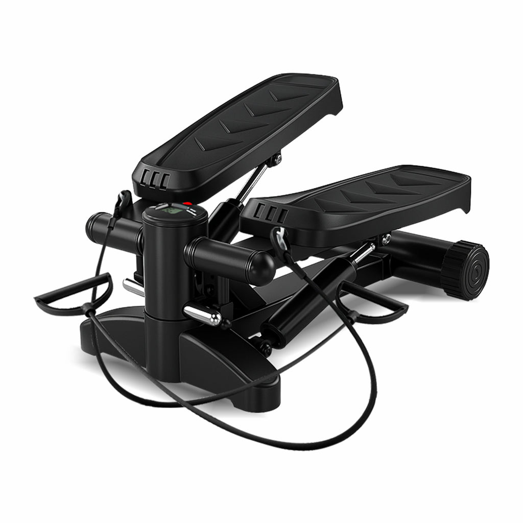 Twist Stepper Machine – Compact Mini Stepper for Home Cardio with LCD Display & Bands