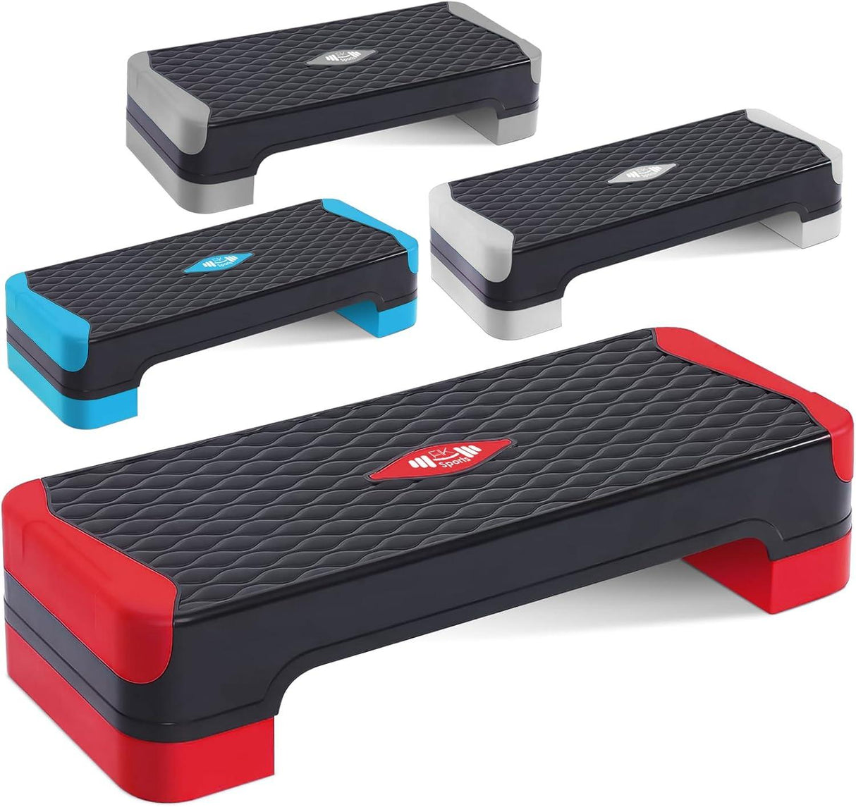 Aerobic Stepper Adjustable Height 2 Levels Exercise Stepper for Home Yoga