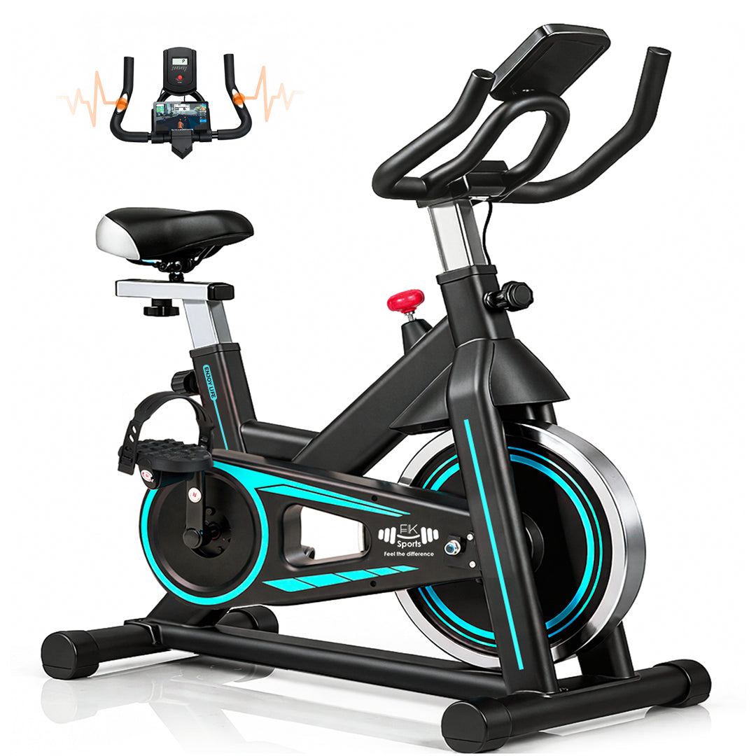 Exercise Bike Cardio Cycle Indoor Training LCD Screen 8KG-10Kg Flywheel Optional Fitness Gym