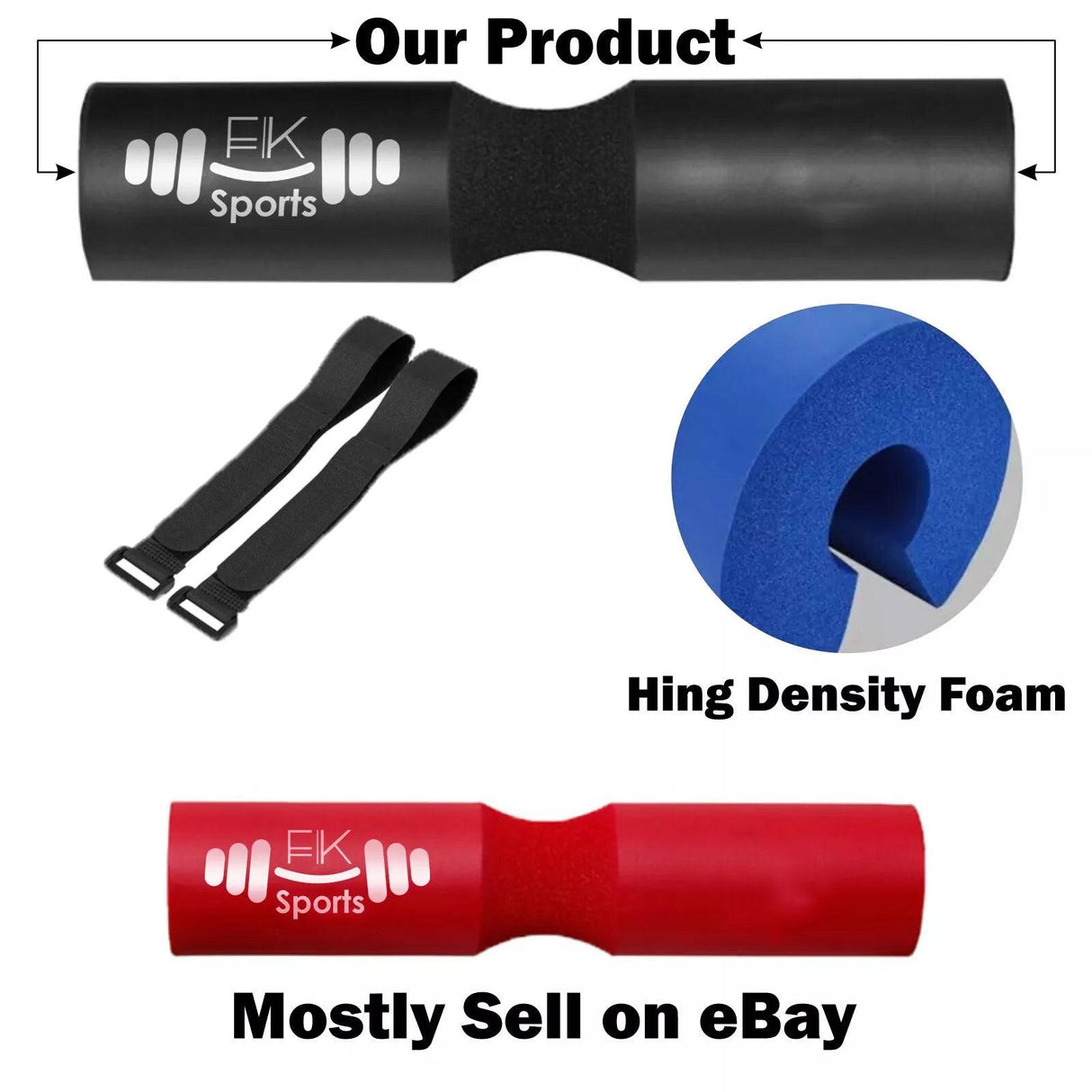 Barbell Pad Neck Shoulder Protection Foam Pad