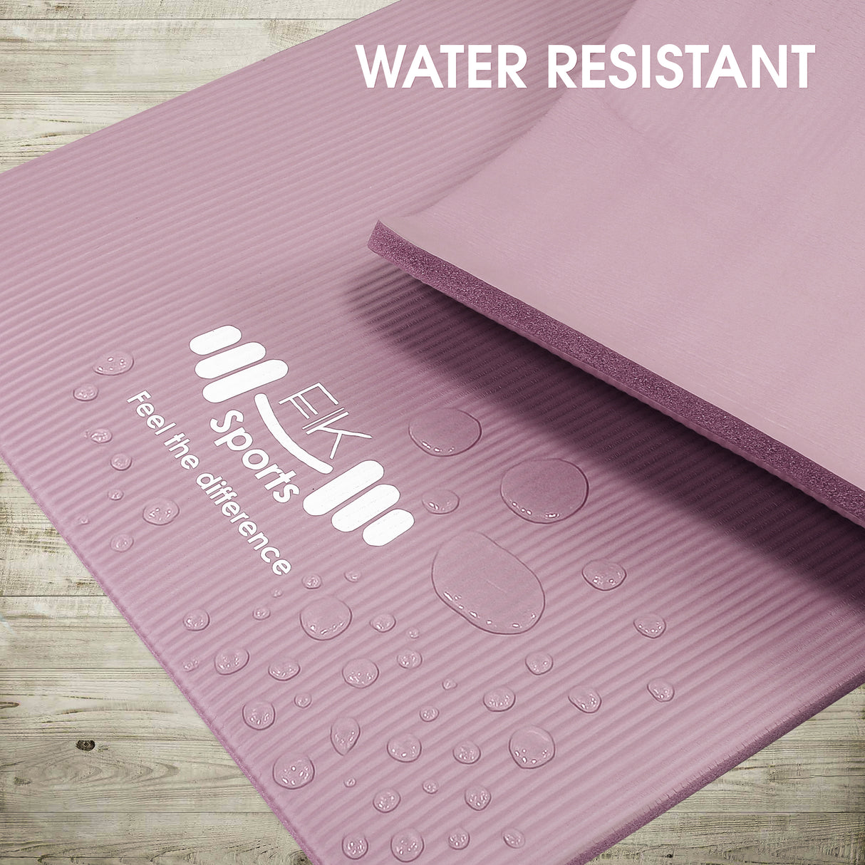 Yoga Mat 20mm Extra Thick NBR Foam, 183 x 61 cm, Non-Slip, With Carry Bag & Strap