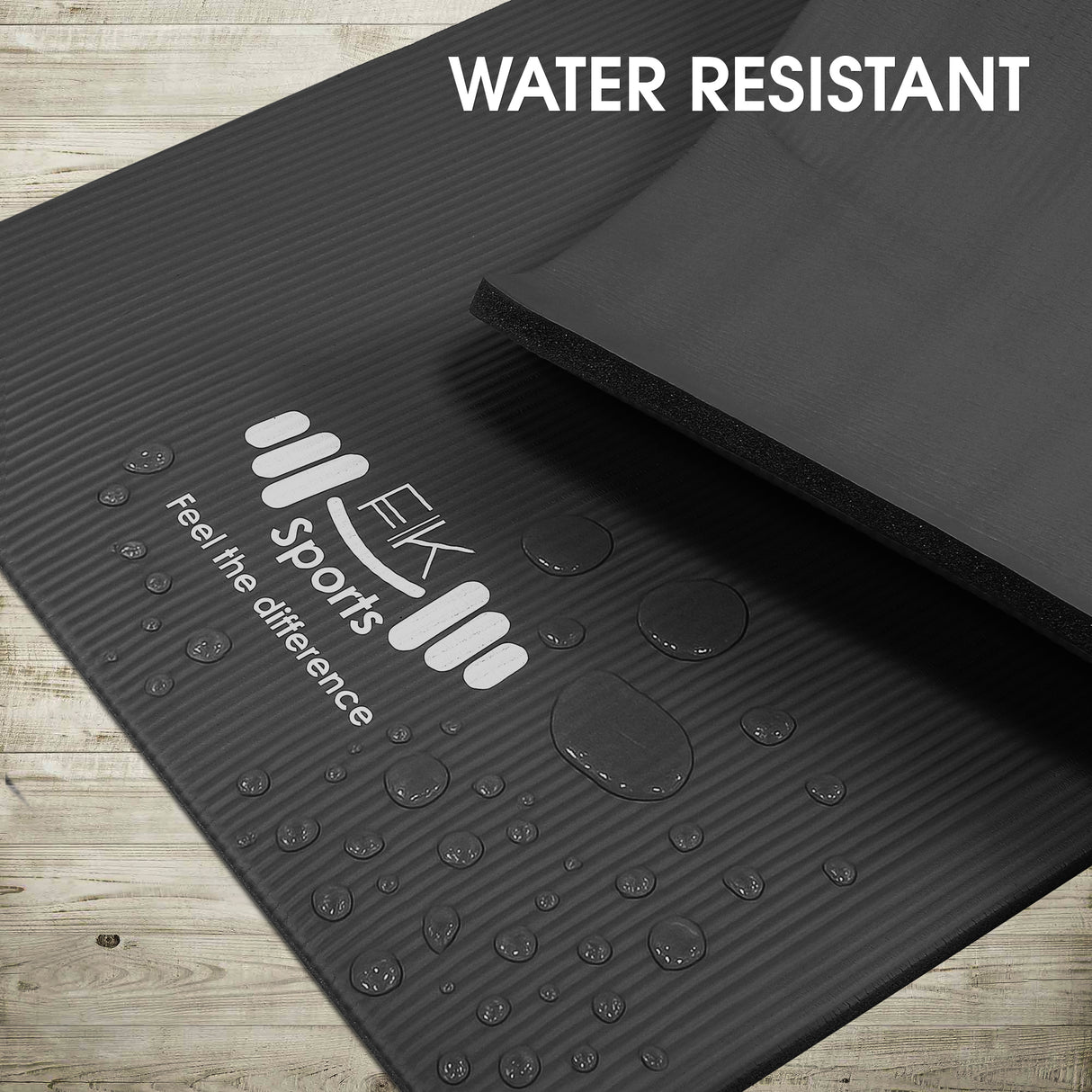 Yoga Mat 20mm Extra Thick NBR Foam, 183 x 61 cm, Non-Slip, With Carry Bag & Strap