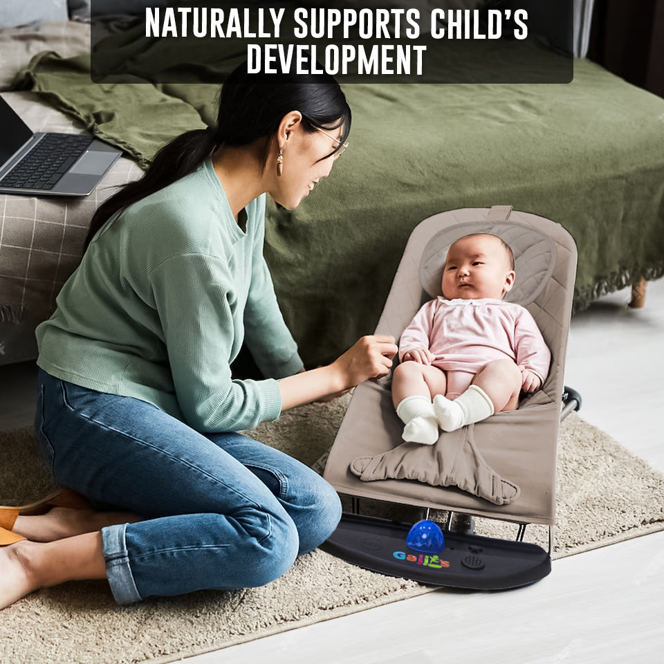 Newborn Baby Bouncer Chair – Soft, Durable & Foldable Infant Rocker Seat