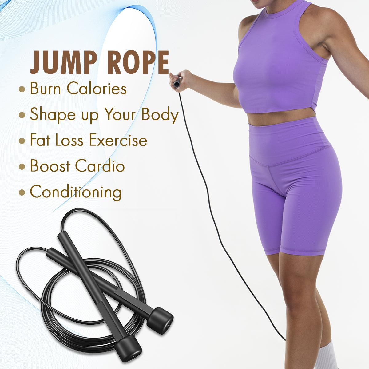 Adjustable Skipping Rope Gym Fitness Boxing Speed Exercise Jump Workout Skip Fit