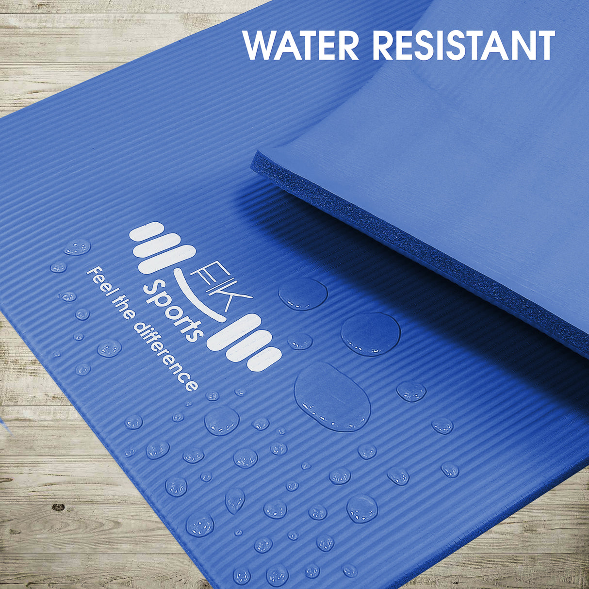 Yoga Mat 20mm Extra Thick NBR Foam, 183 x 61 cm, Non-Slip, With Carry Bag & Strap