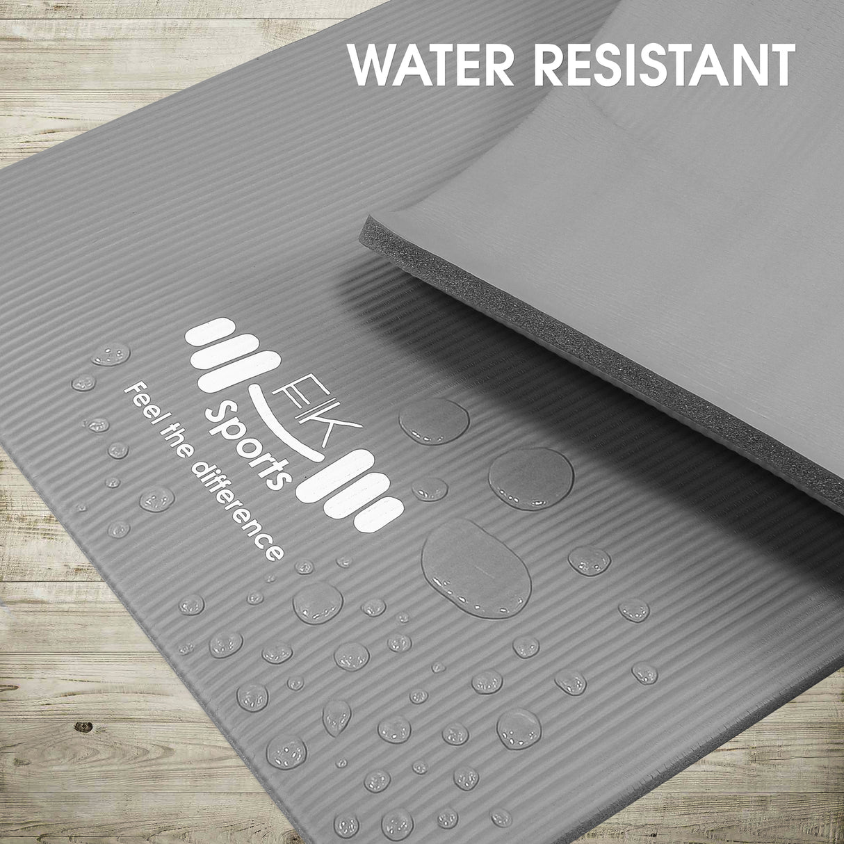 Yoga Mat 20mm Extra Thick NBR Foam, 183 x 61 cm, Non-Slip, With Carry Bag & Strap