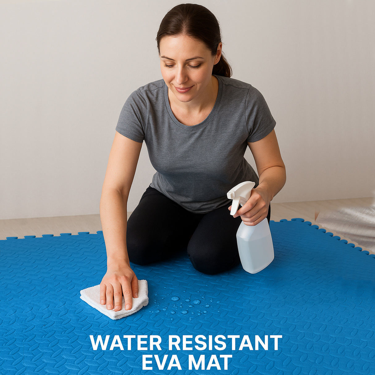 Eva Interlocking Mats Leaf Pattern 12mm 60x60cm