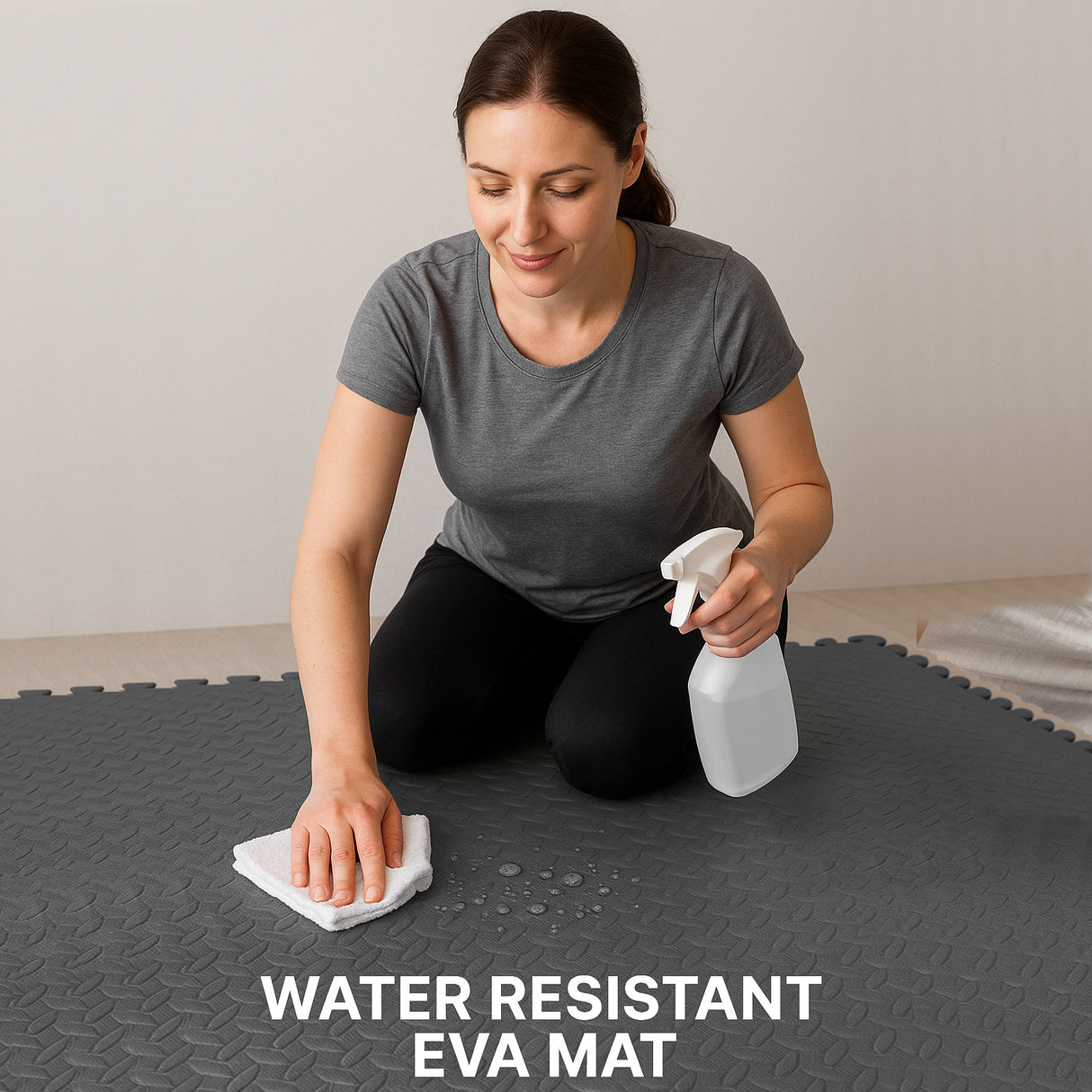 Eva Interlocking Mats Leaf Pattern 12mm 60x60cm