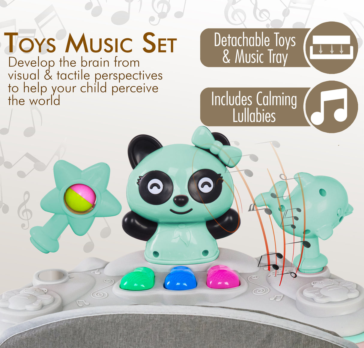 Baby Walker Bouncer First Steps Push Along Activity Music Ride On Car Melody UK