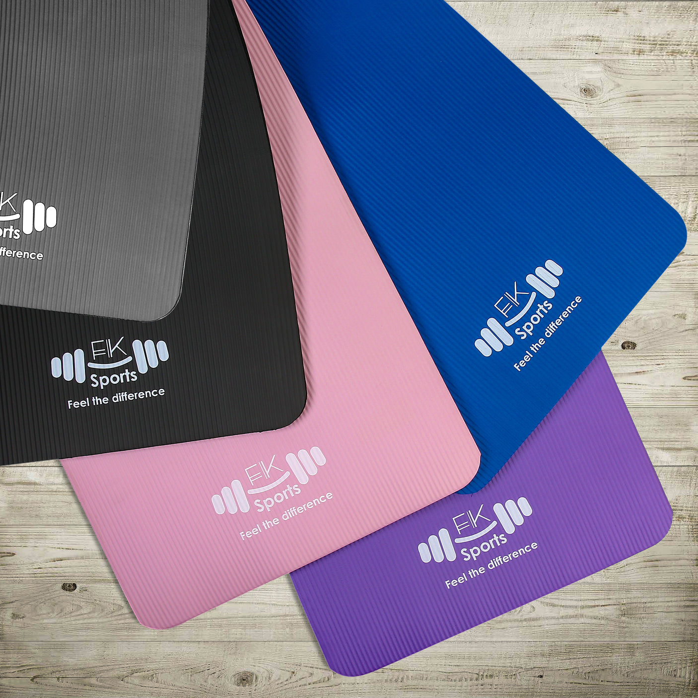 Yoga Mat 20mm Extra Thick NBR Foam, 183 x 61 cm, Non-Slip, With Carry Bag & Strap