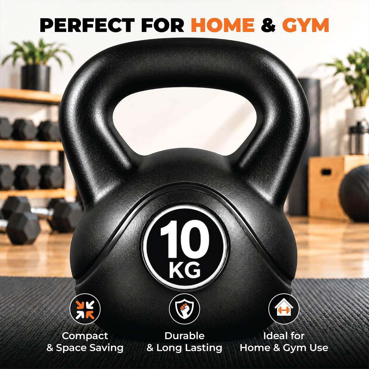 Vinyl Coated Kettlebells – Heavy Weight Kettlebell Set for Home Gym Workouts (2kg to 24kg) – Strength Training for Men & Women