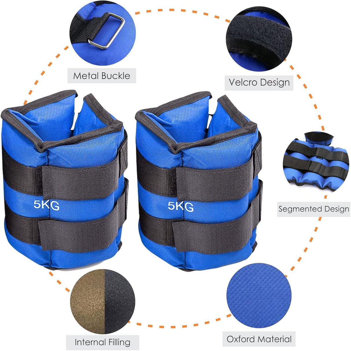 Adjustable Ankle Weights