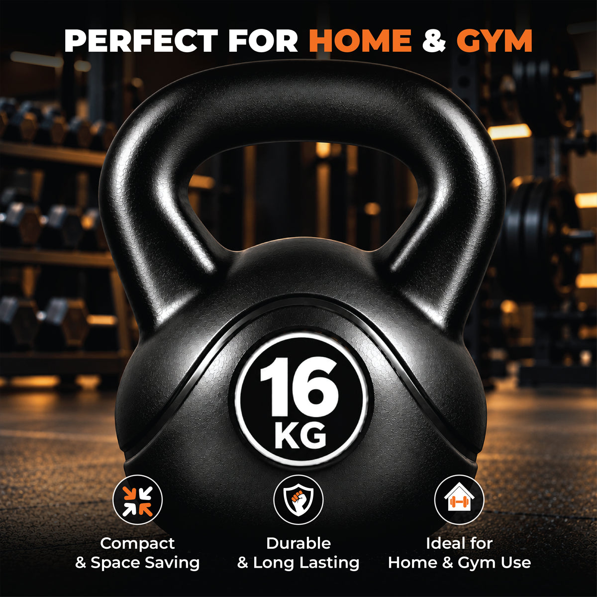 Vinyl Coated Kettlebells – Heavy Weight Kettlebell Set for Home Gym Workouts (2kg to 24kg) – Strength Training for Men & Women