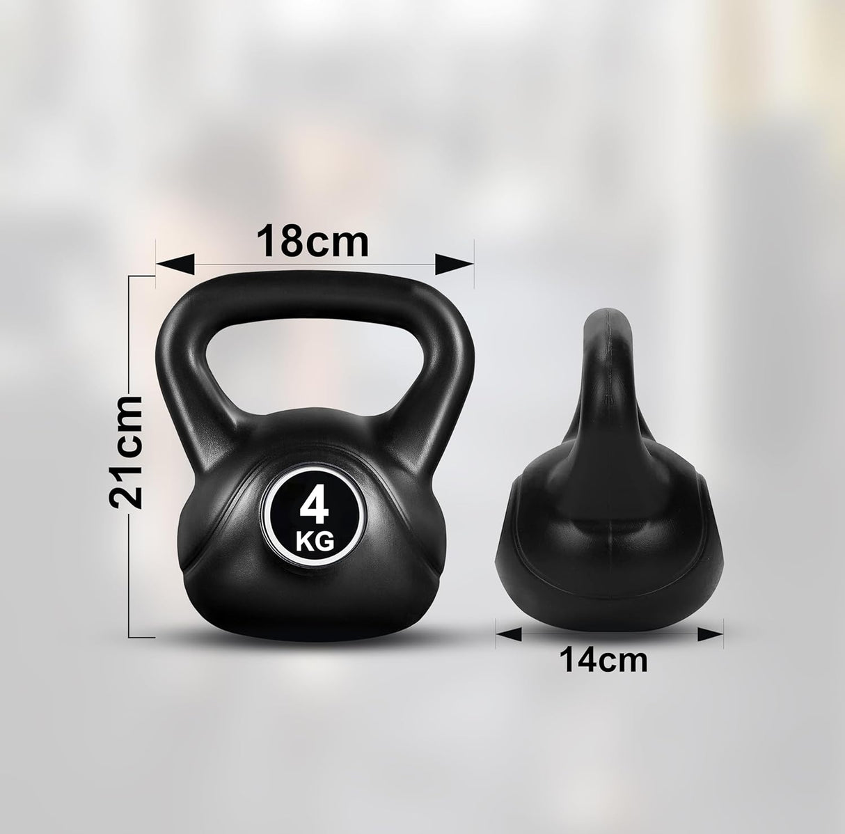 Vinyl Coated Kettlebells – Heavy Weight Kettlebell Set for Home Gym Workouts (2kg to 24kg) – Strength Training for Men & Women