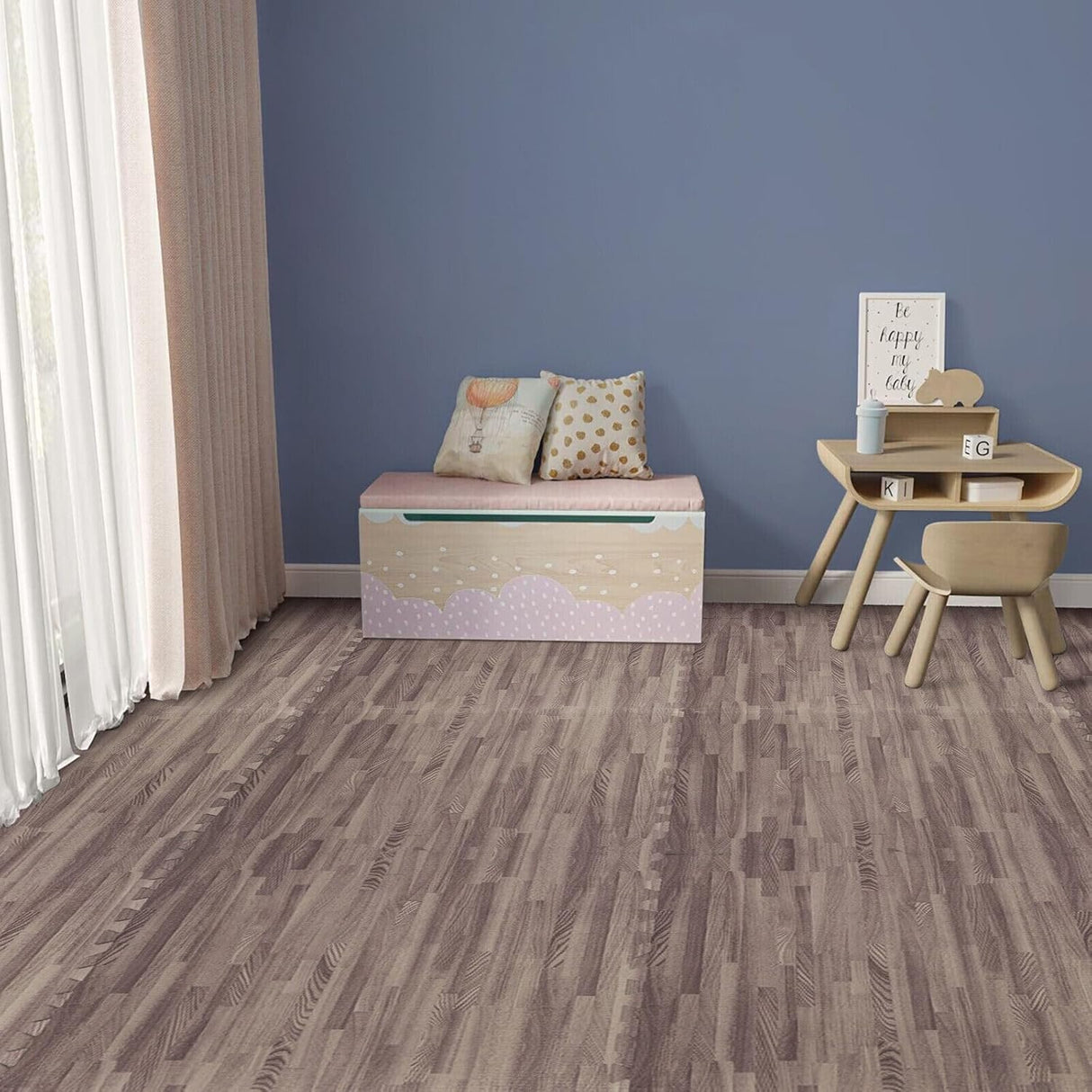 Eva Interlocking Mats Cross Pattern 12mm 60x60cm