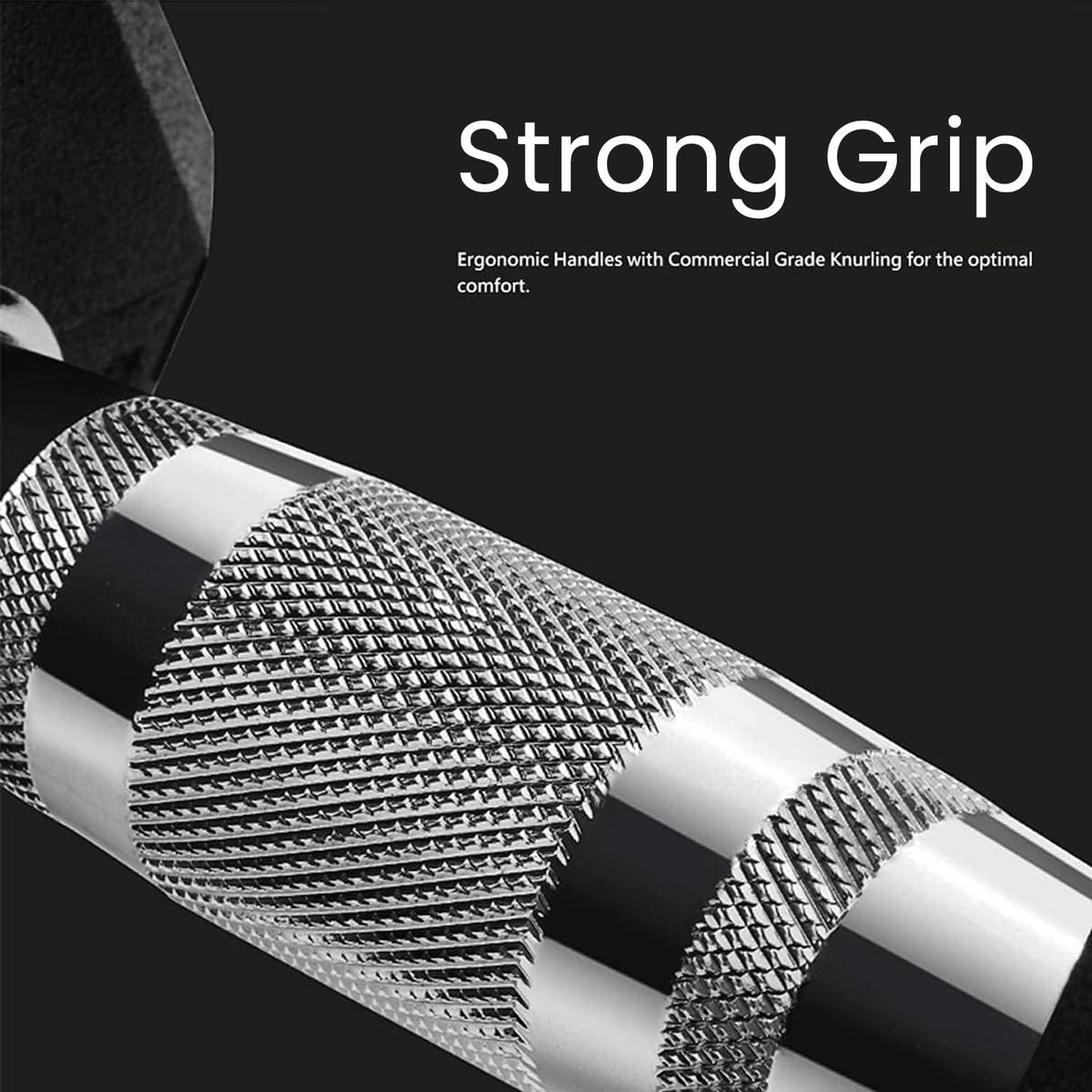 Hex Dumbbell Set – Pair of Dumbbells (2.5kg to 20kg) for Home Gym Workouts