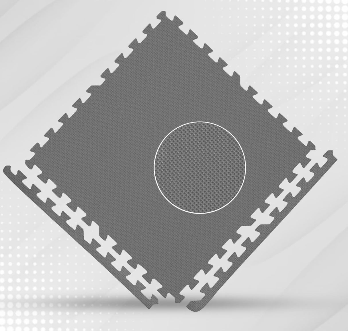 EVA Interlocking Floor Mats Soft Foam Gym Flooring Mat Yoga Tiles 25 mm 60x60cm