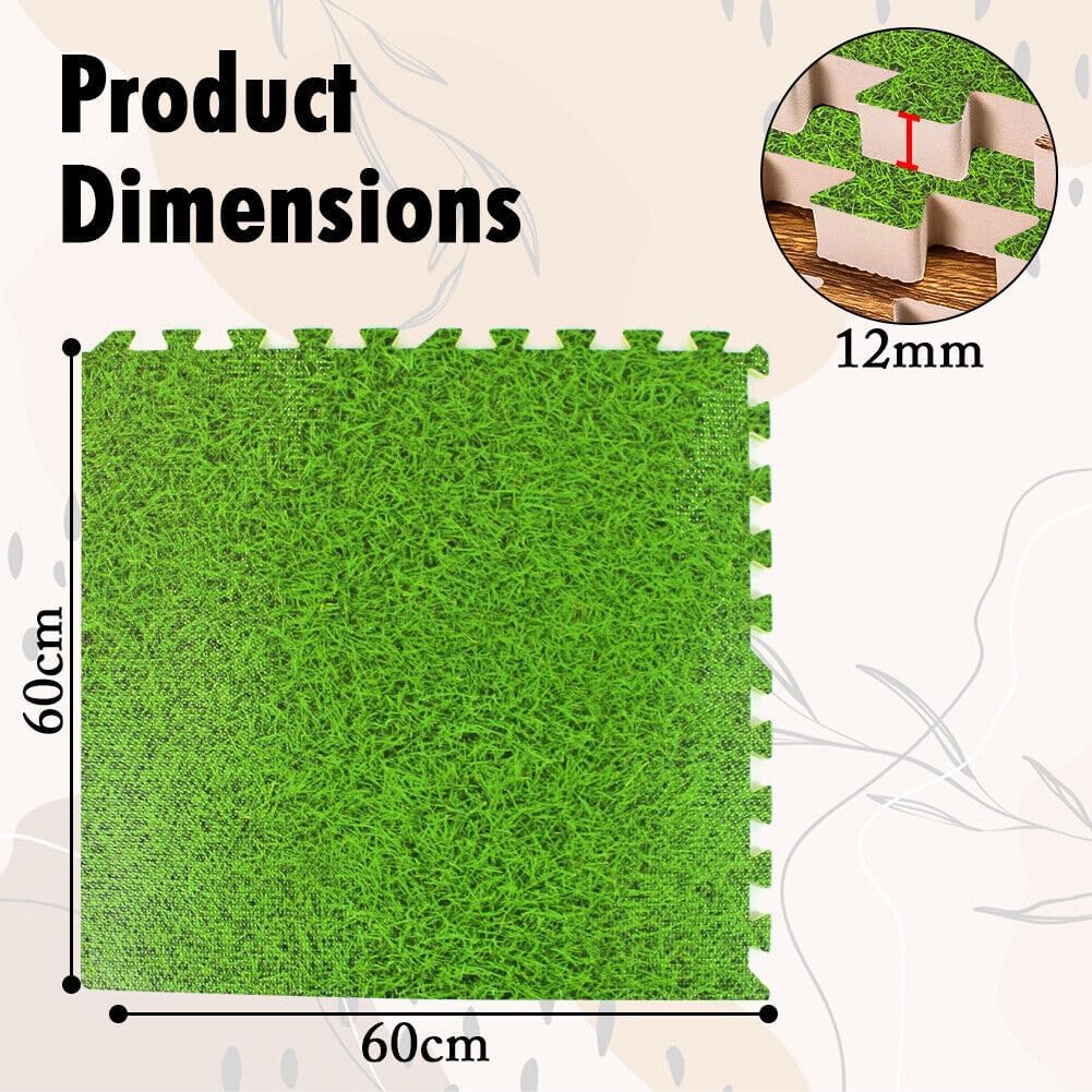 Eva Interlocking Mats Cross Pattern 12mm 60x60cm