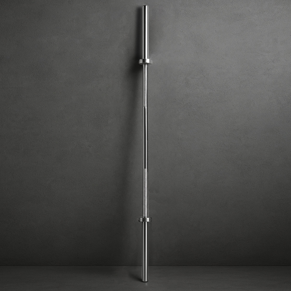 Standard 1" Chrome Barbell – 4ft, 5ft, 6ft, 7ft | Knurled Grip, Collars Included | Fits 1" Weight Plates – Home Gym & Strength Training