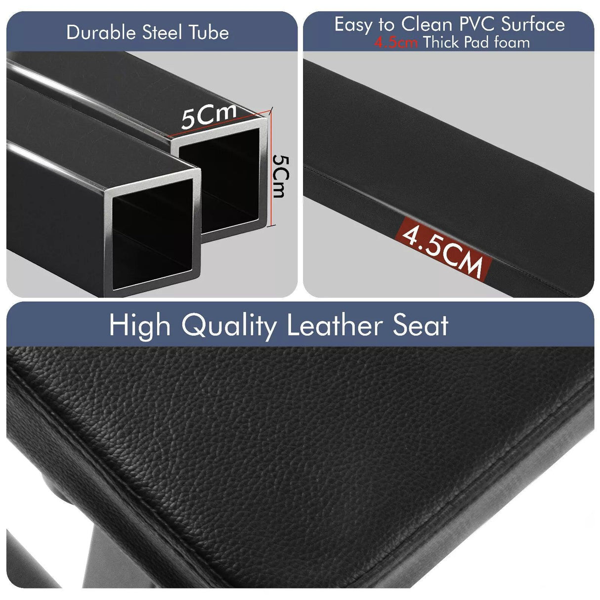 Foldable Weight Bench with Barbell Rack & Dip Station – 6 Levels Adjustable, 200KG Capacity, Multi-Use Home Gym Workout Bench