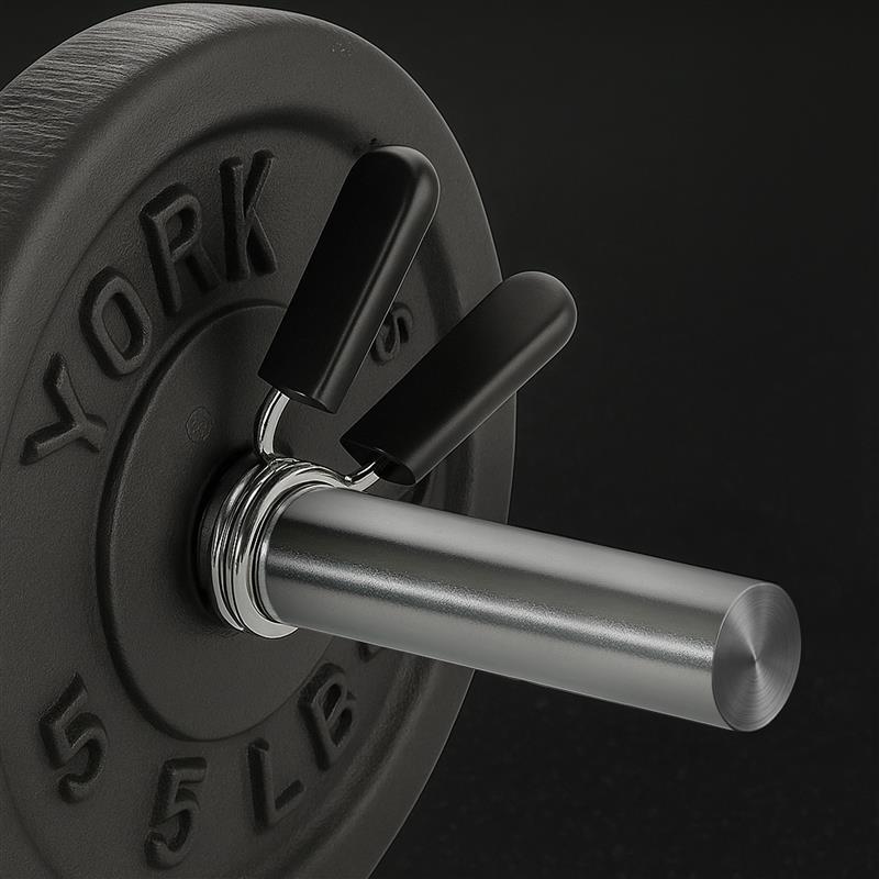 Standard 1" Chrome Barbell – 4ft, 5ft, 6ft, 7ft | Knurled Grip, Collars Included | Fits 1" Weight Plates – Home Gym & Strength Training