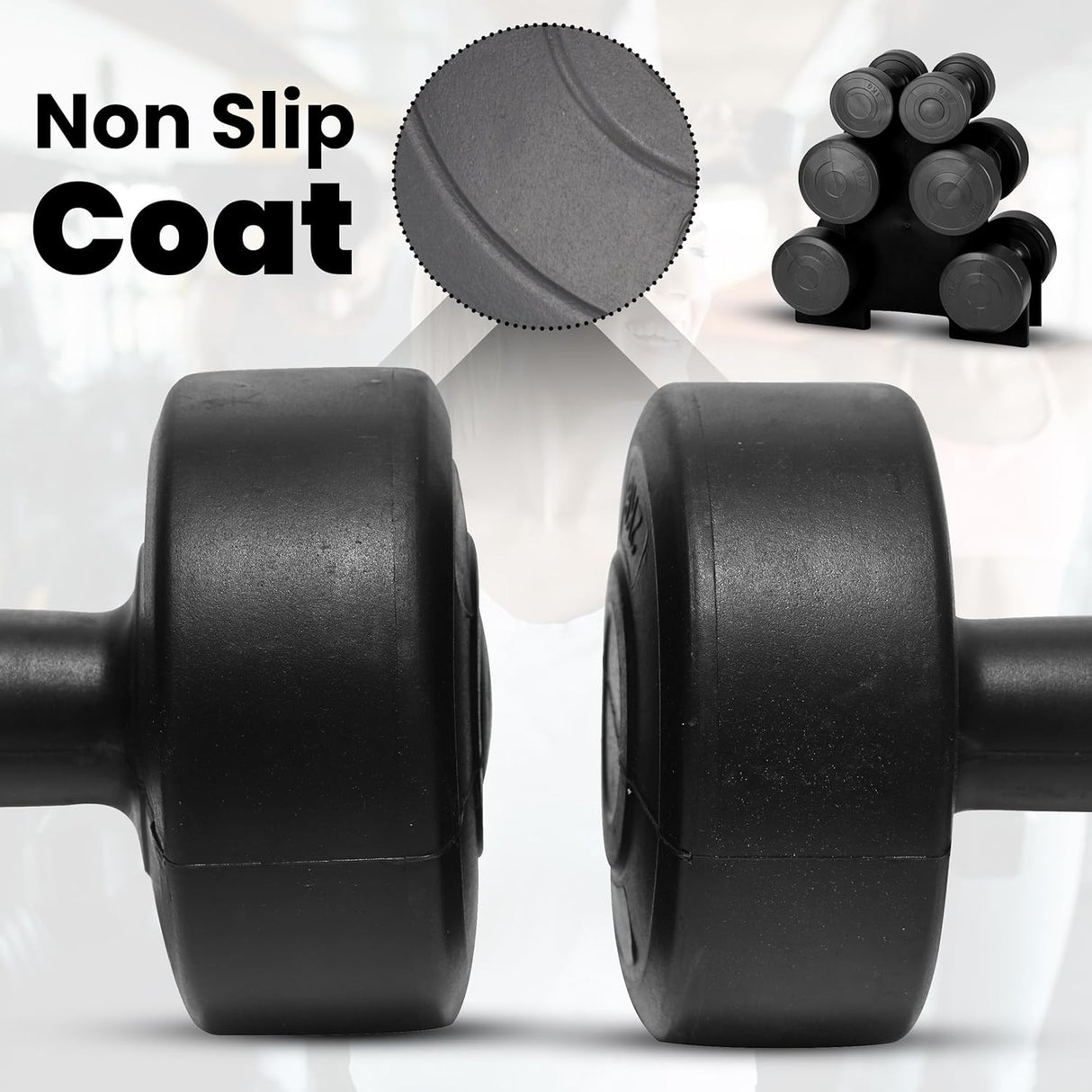 Dumbbells 1/2/3 KG Pair Weight 12 KG Set Stand Rack Aerobics Gym Workout Yoga