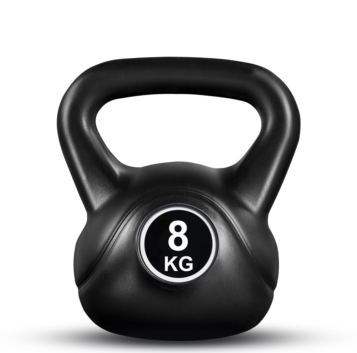 8kg Vinyl Coated Kettlebell – Heavy Duty Weight for Home Gym Workouts, Strength Training & Fitness – Ideal for Men & Women