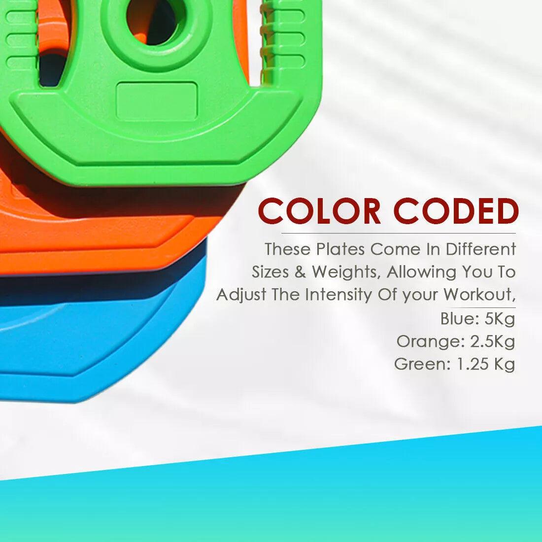 20KG–30KG Barbell Weight Set – Strength Training Pump Set Kit for Home Gym Workout