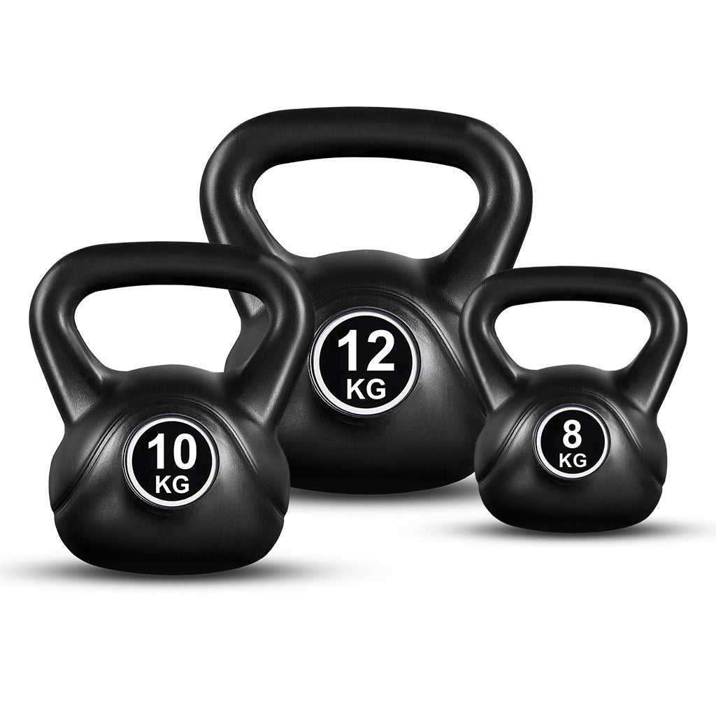 Kettlebell Set – 30kg Vinyl Coated Kettlebells for Progressive Training