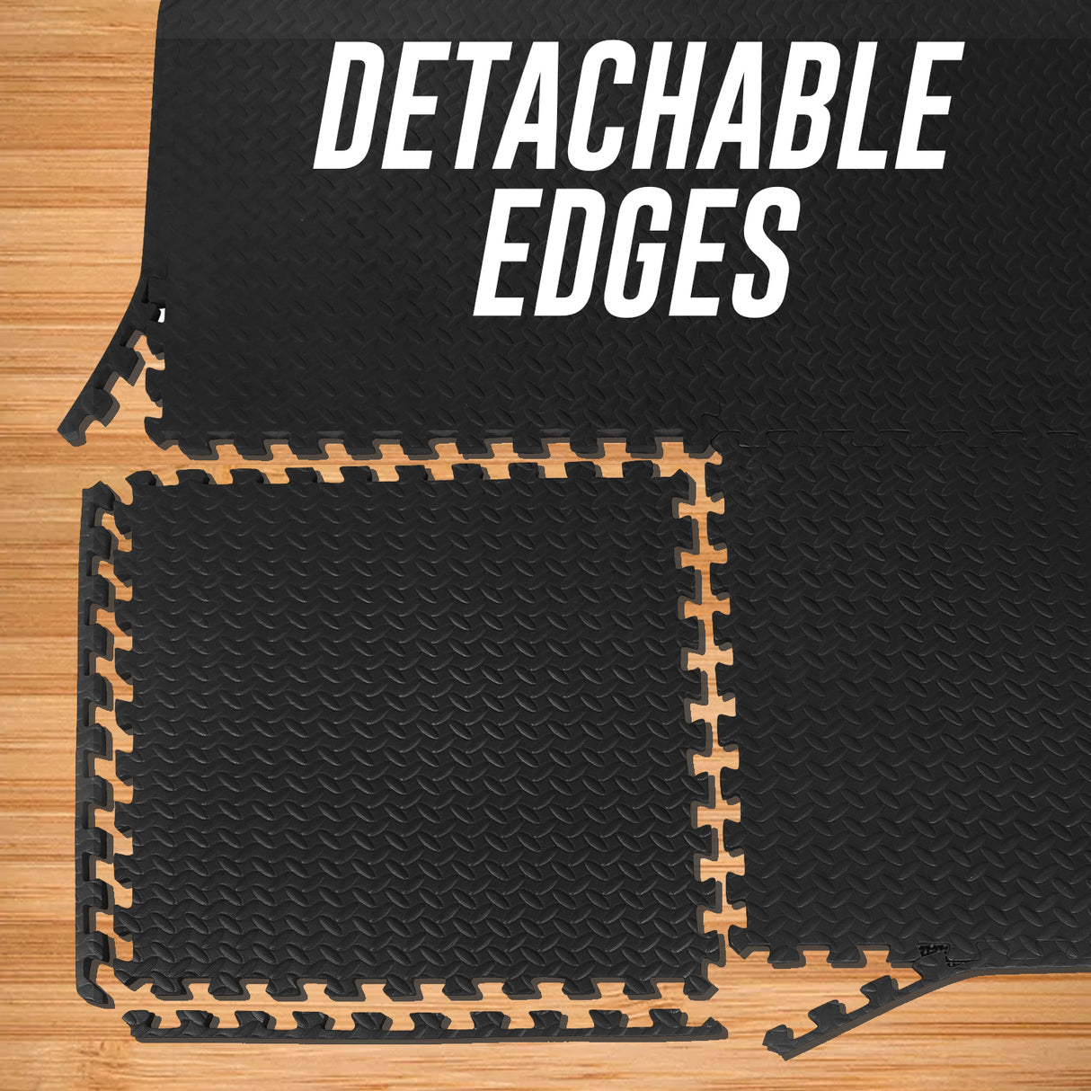 EVA Interlocking Floor Mats Soft Foam Gym Flooring Mat Yoga Tiles 25 mm 60x60cm