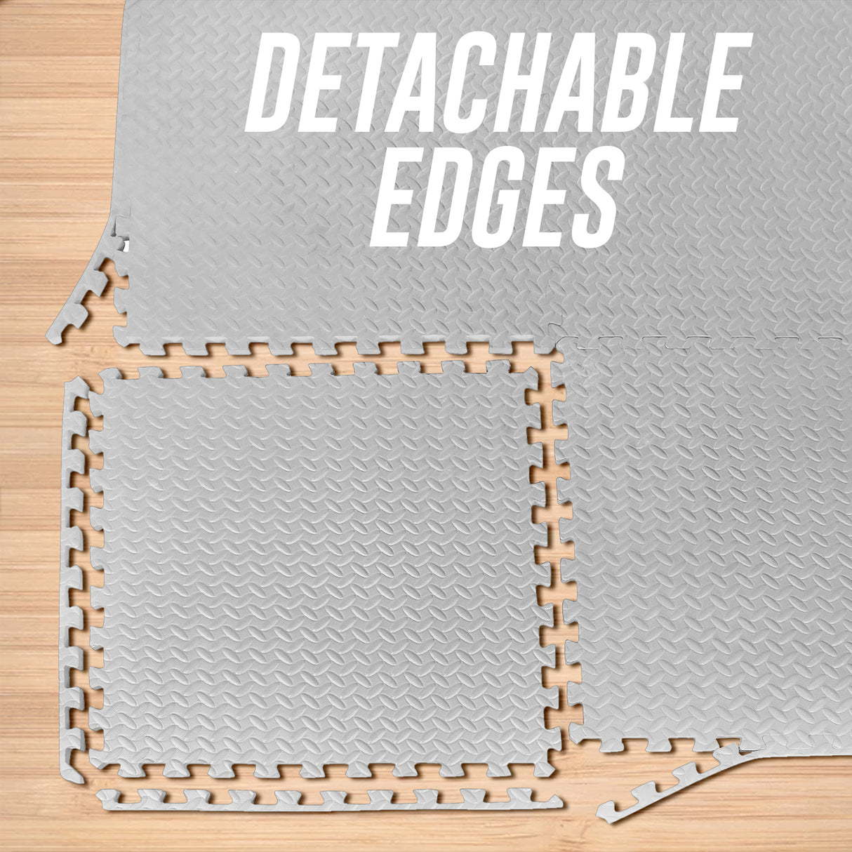 Eva Interlocking Mats Leaf Pattern 12mm 60x60cm