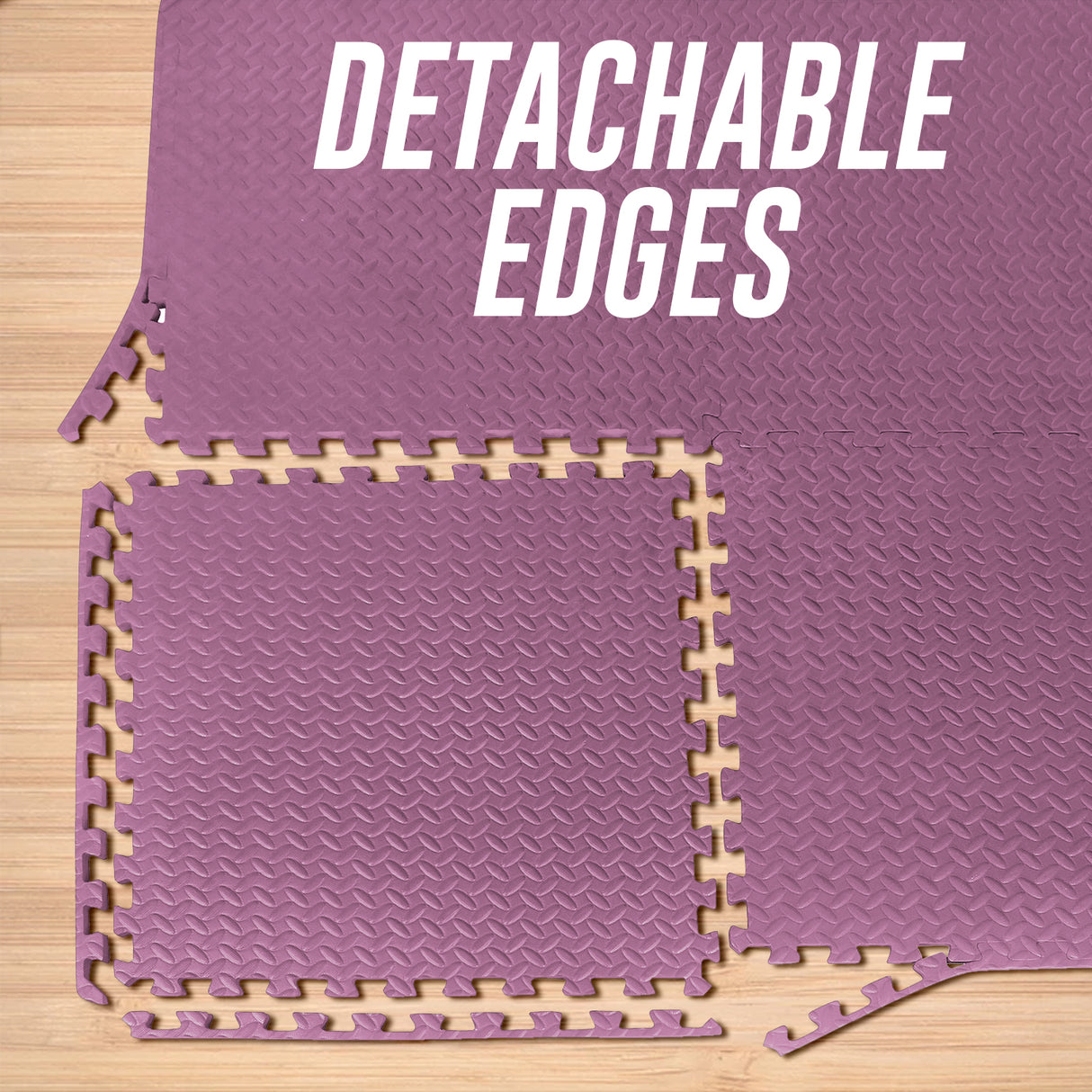 Eva Interlocking Mats Leaf Pattern 12mm 60x60cm