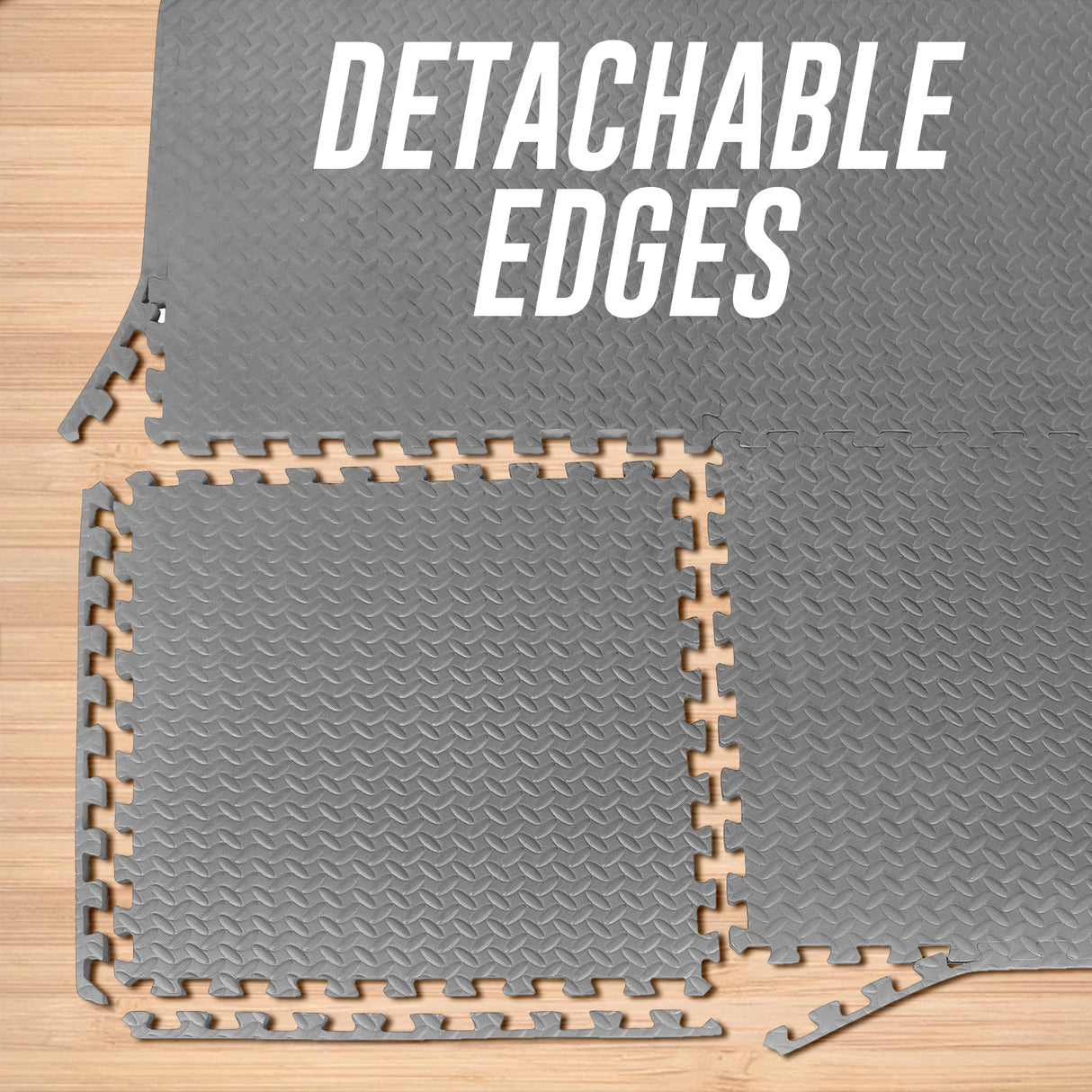 Eva Interlocking Mats Leaf Pattern 12mm 60x60cm