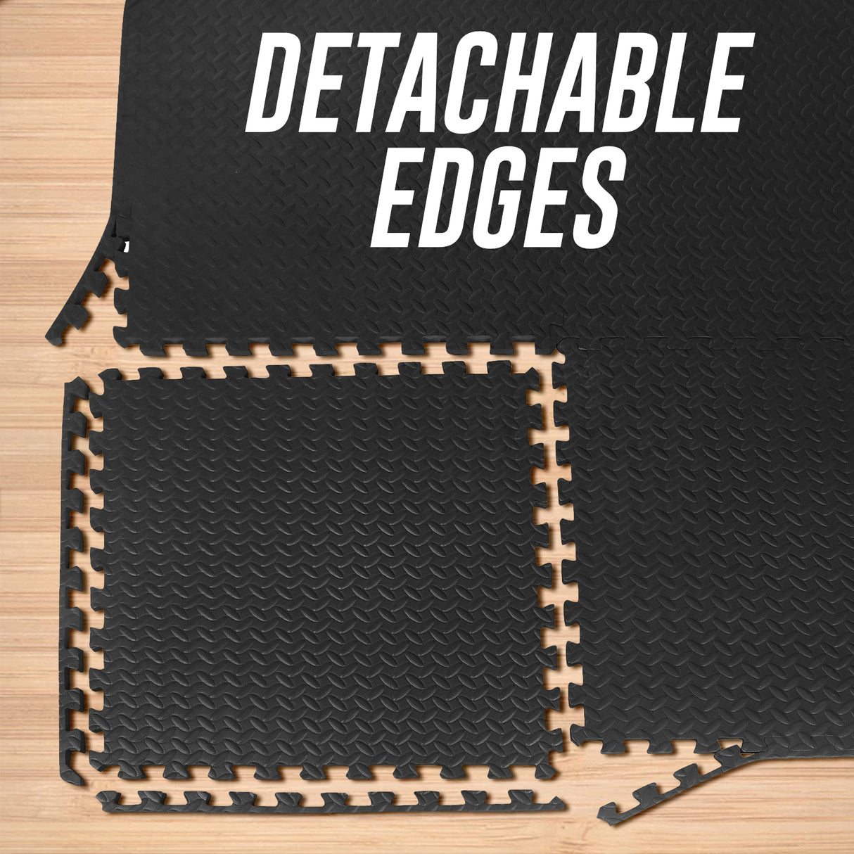 Eva Interlocking Mats Leaf Pattern 12mm 60x60cm