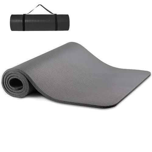 Yoga Mat 15mm Thick Exercise Mat Gym Workout Fitness Pilates Home Non Slip NBR