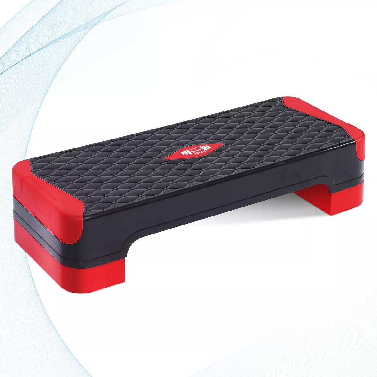 Aerobic Stepper Adjustable Height 2 Levels Exercise Stepper for Home Yoga