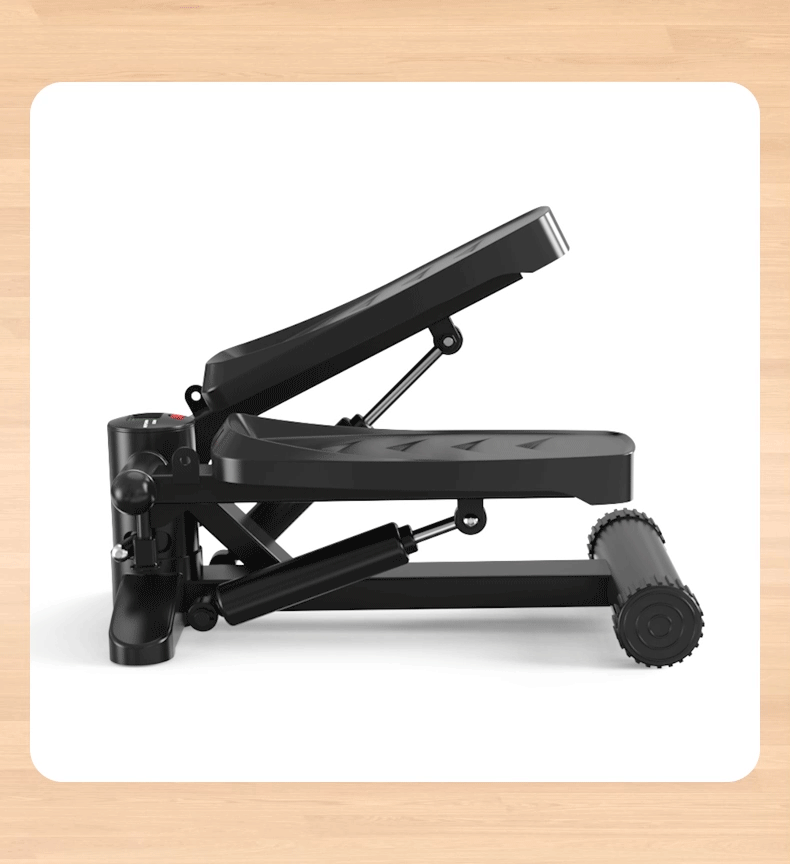 Twist Stepper Machine – Compact Mini Stepper for Home Cardio with LCD Display & Bands