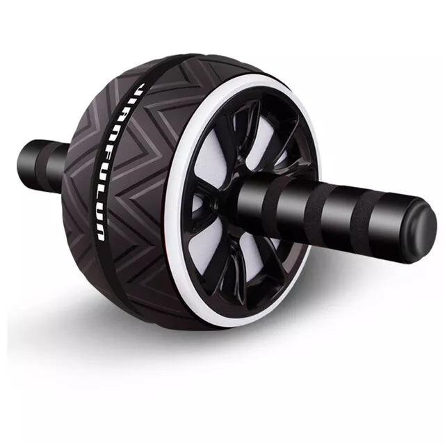 Ab Roller with Large Knee Mat – Ab Wheel Exercise Equipment for Core & Abdominal Workouts at Home or Gym