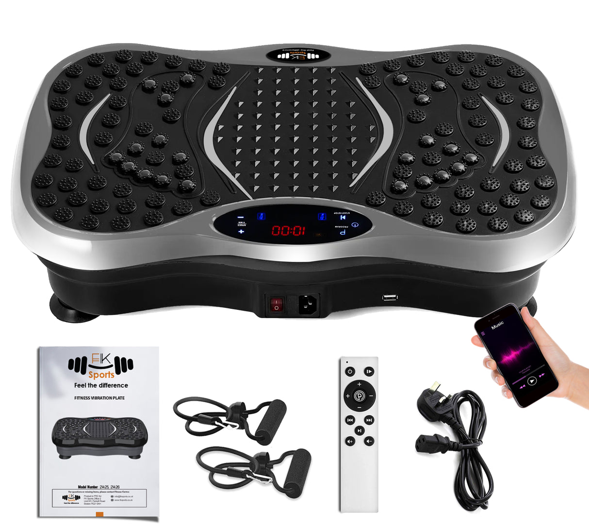 Exercise Vibration Plate Device | For Full Body Home Workout