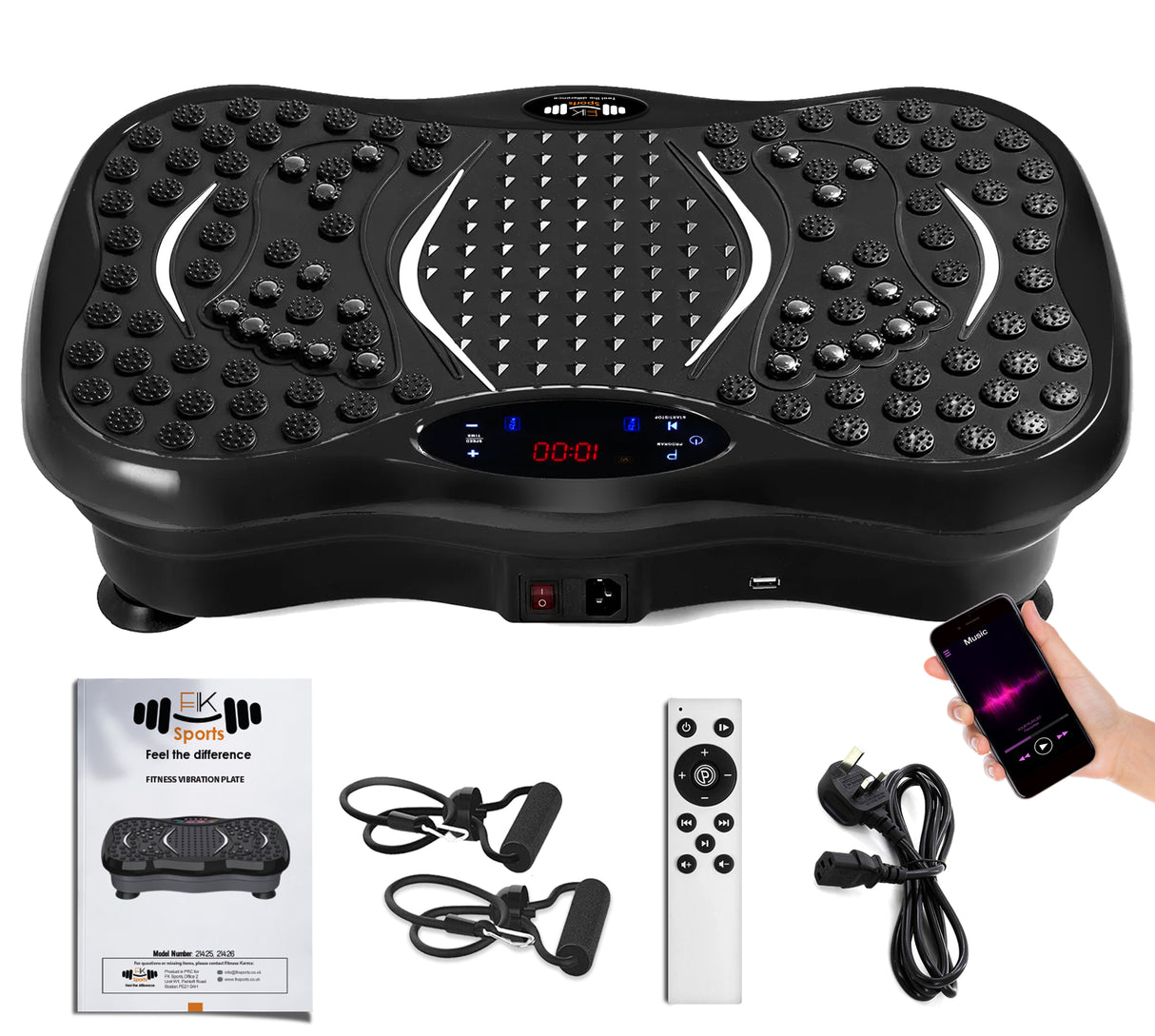 Exercise Vibration Plate Device | For Full Body Home Workout