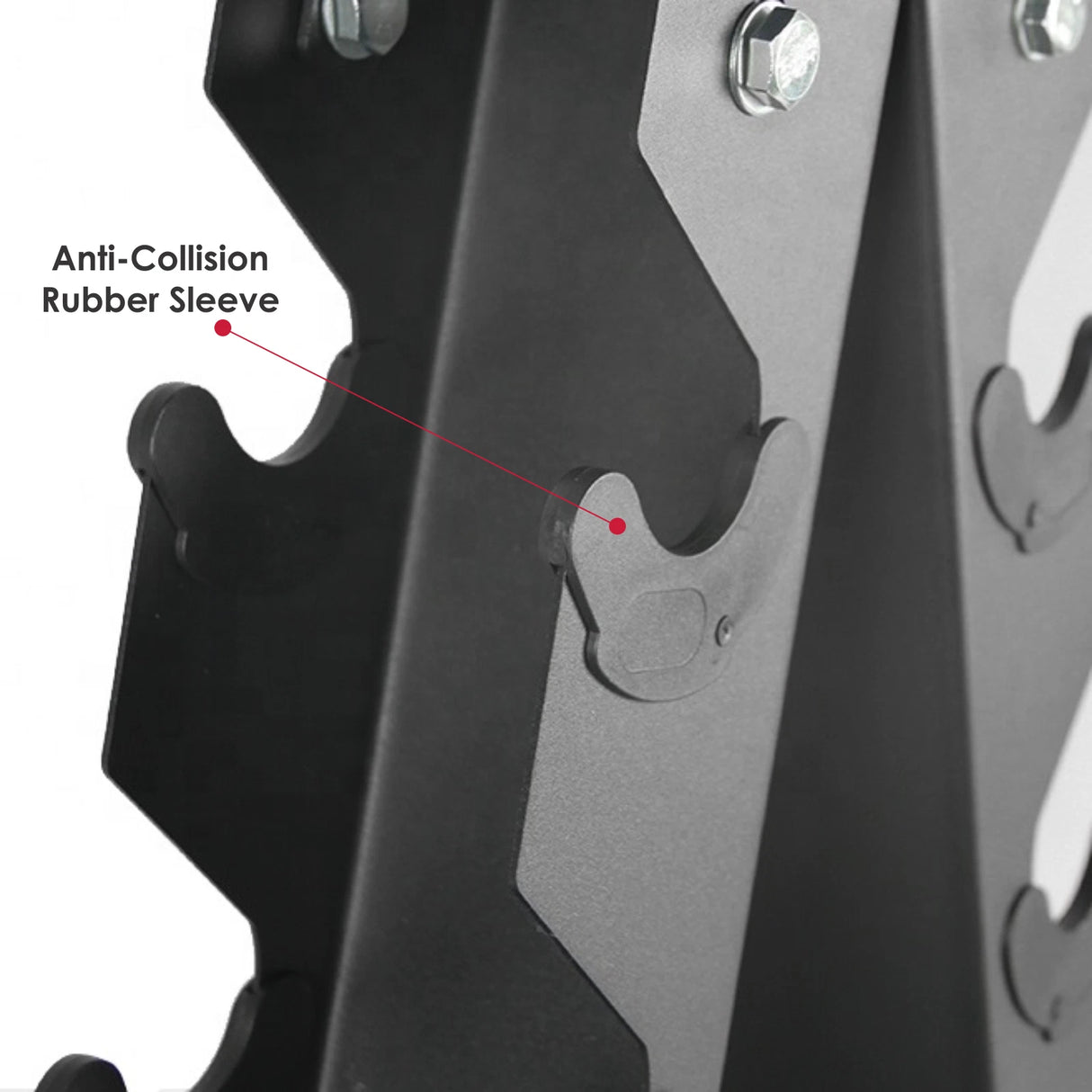 6 Tier Hex Dumbbell Tree Rack