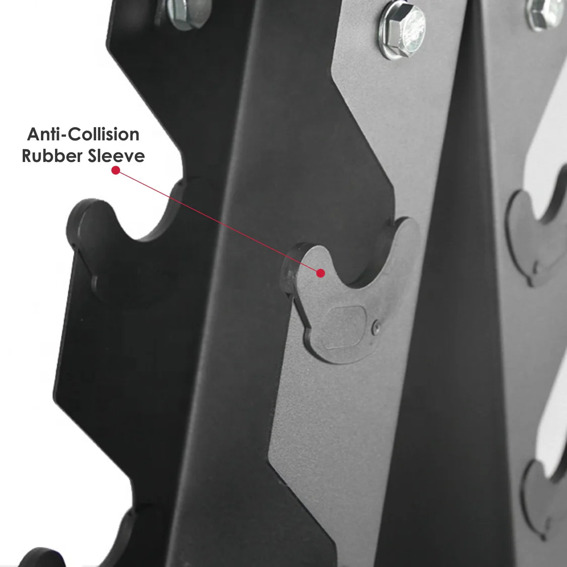 5 Tier Hex Dumbbell Tree Rack