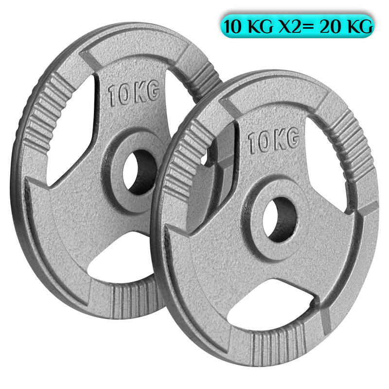 Olympic 2" Cast Iron Weight Plate 10 kg - FK Sports