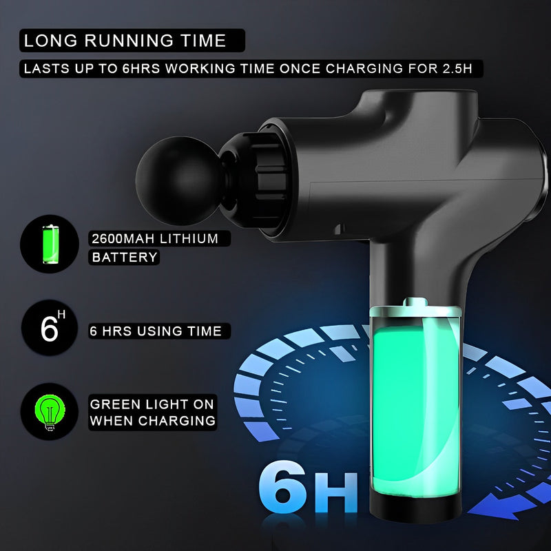 Lithium battery massage gun - FK Sports