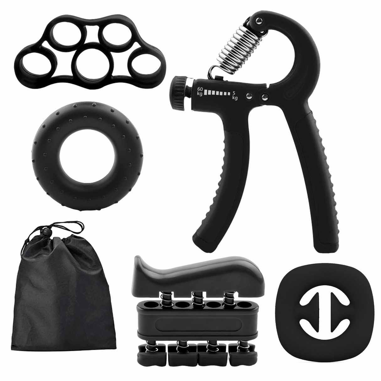 Hand Grip Strengthener set of 6Pcs - FK Sports